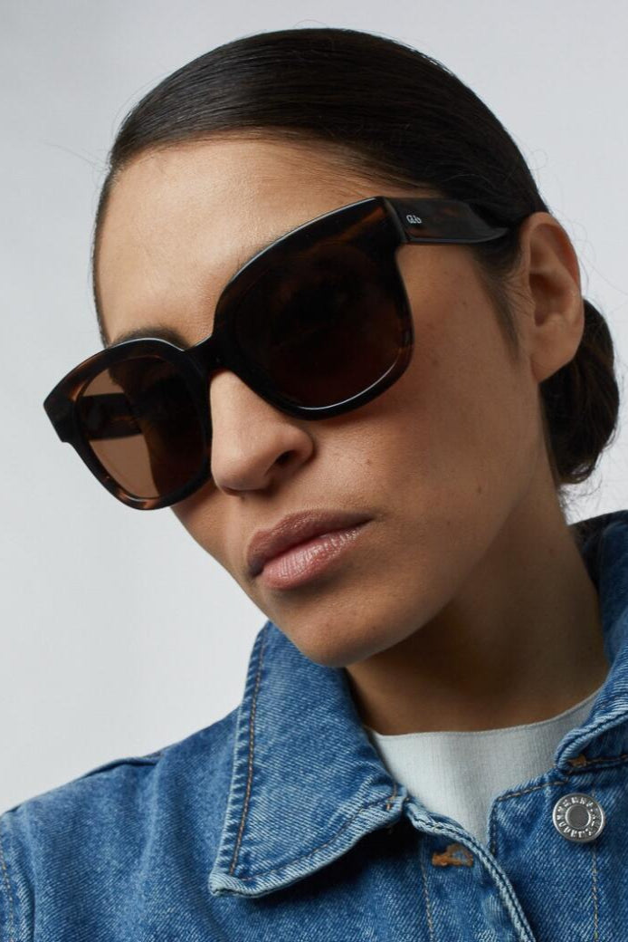 Chloe solbrille - brun